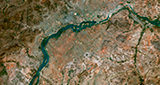 SPOT 6 Satellite Image - Bamako, Mali © 2013 Astrium Services