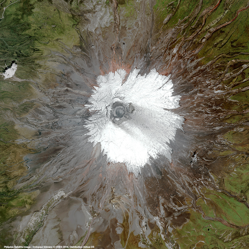 Pléiades - Cotopaxi Volcano