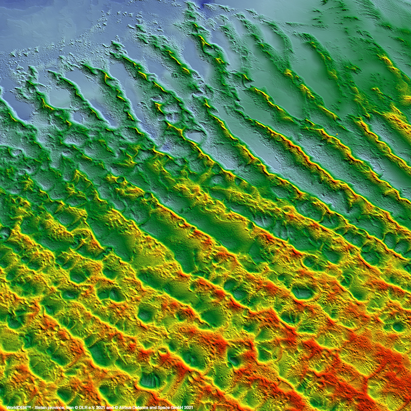 WorldDEM™ - Sistan province, Iran