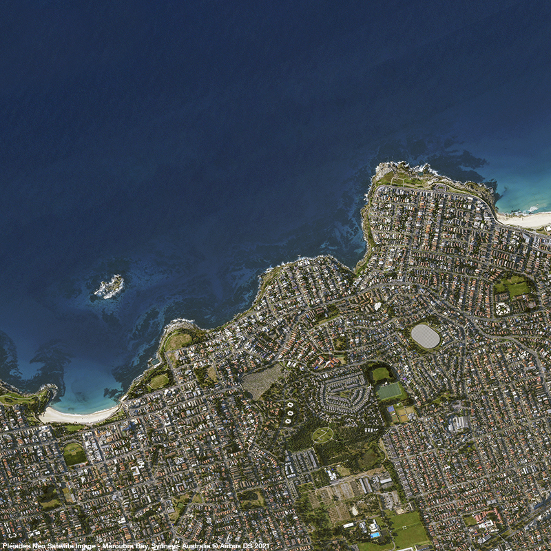 Pléiades Neo - Maroubra Bay, Sydney Pléiades Neo - Maroubra Bay, Sydney - Australia