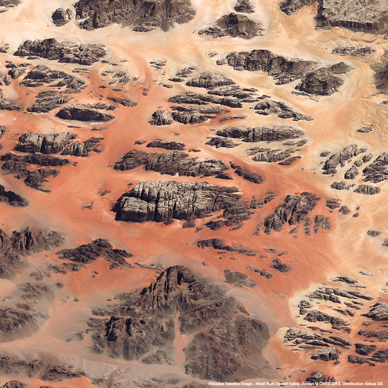 Pléiades - Wadi Rum Desert Valley Pléiades - Wadi Rum Desert Valley, Jordan