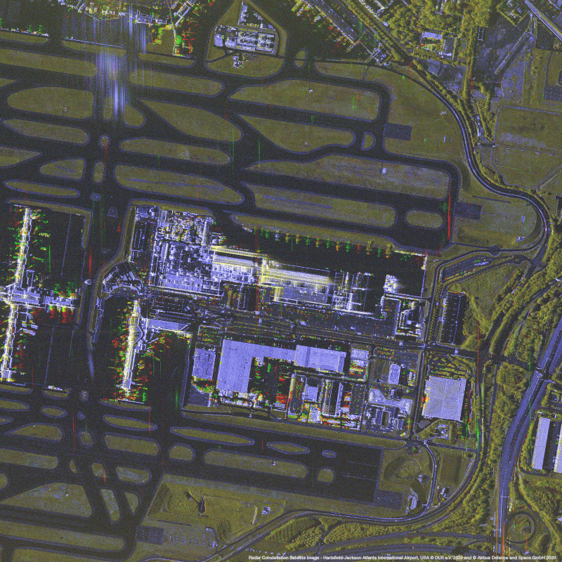 Radar Constellation - Hartsfield-Jackson Atlanta International Airport, USA