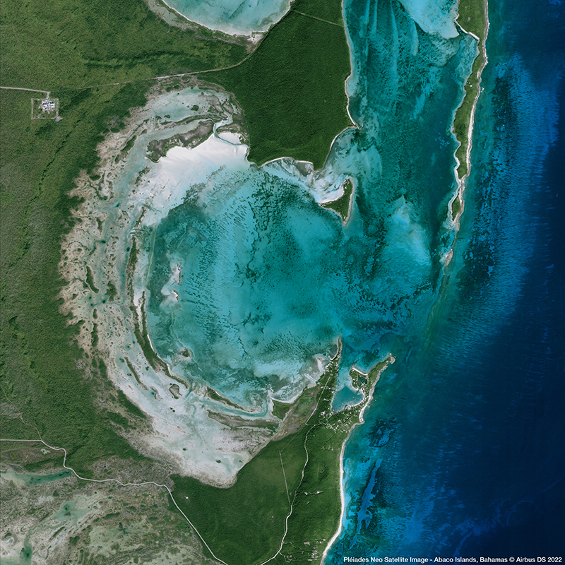 Pléiades Neo, Abaco Islands - Bahamas