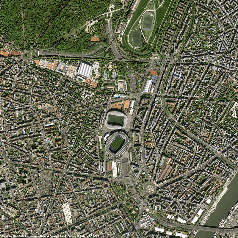 Pléiades Neo – Roland Garros Grand Slam