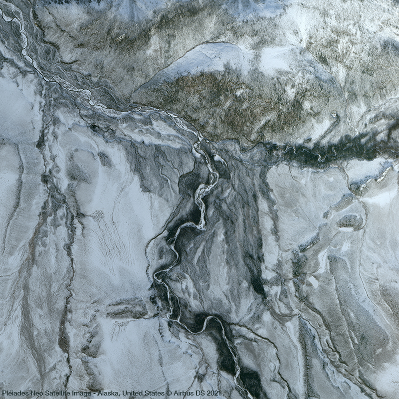 Pléiades Neo - Stampede Trail, Alaska