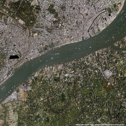 Pléiades Neo - Chittagong port, Bangladesh