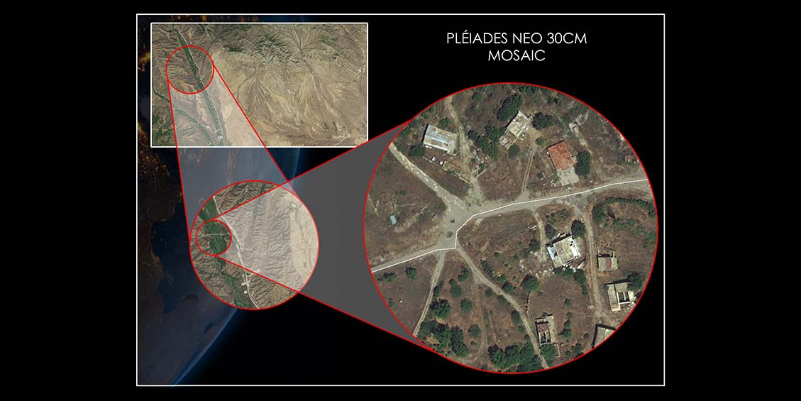 Pléiades Neo Mosaic