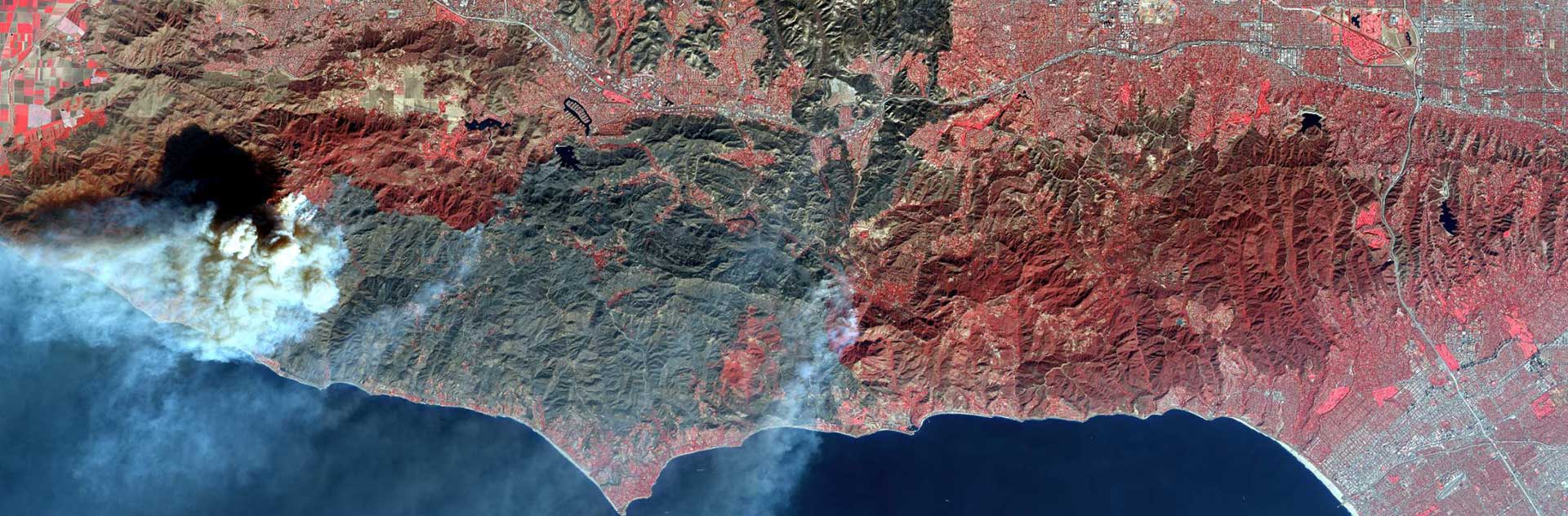 Woolsey fire, California, november 2018