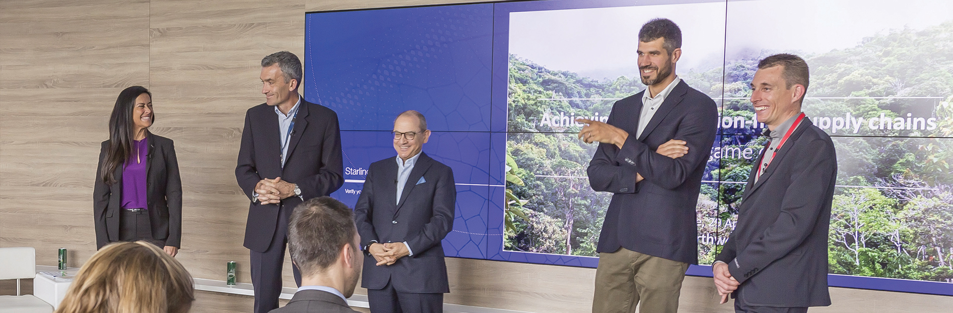 	Magdi Batato Nestlé CEO, Bastien Sachet Earthworm CEO, Grazia Vittadini Airbus CTO	Starling, forest cover change, deforestation, responsible sourcing, forest, palm oil, agriculture, Nestlé, Earthworm