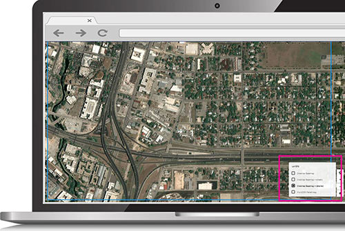 OneAtlas data interface provides access to imagery and data layers - Living Library case study