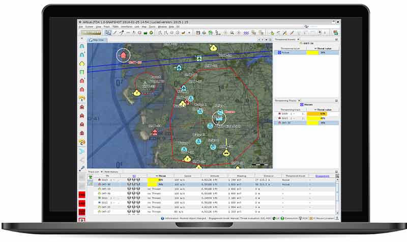 Fortion® IBMS from map view to tactical plan