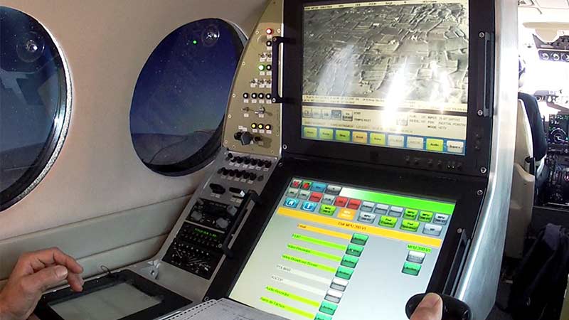 Tactical situation management system for light mission aircraft and helicopters
