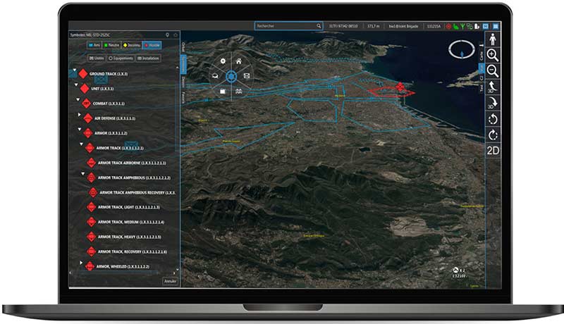 Airbus TactialC2 order of battle