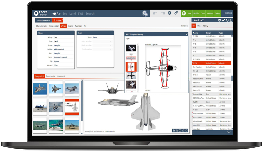 Fortion RECCE Engine user friendly recognition software