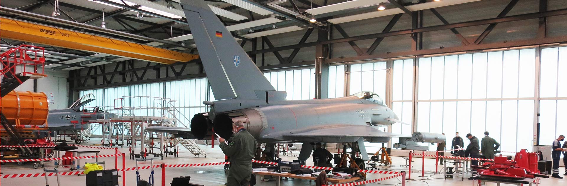 Successful System Acceptance Test and delivery of an aircraft weighing system for the German Armed Forces