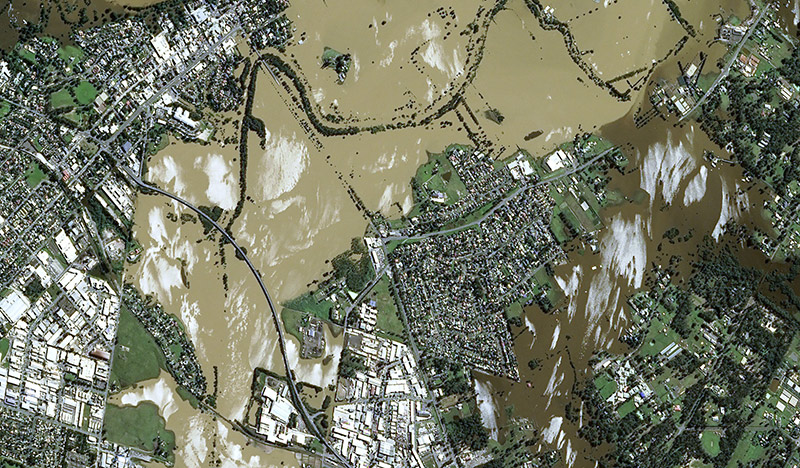 	Hawkesbury River Valley floods in New South Wales, Australia on 24 March 2021