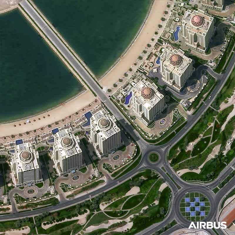 Pléiades Neo Image Satellite - Doha, Qatar