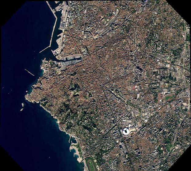 Pléiades Neo Primary Sample Imagery - Marseille, France