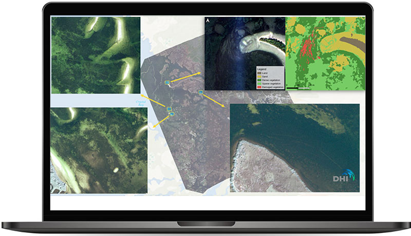 Bathymetry satellite imagery 