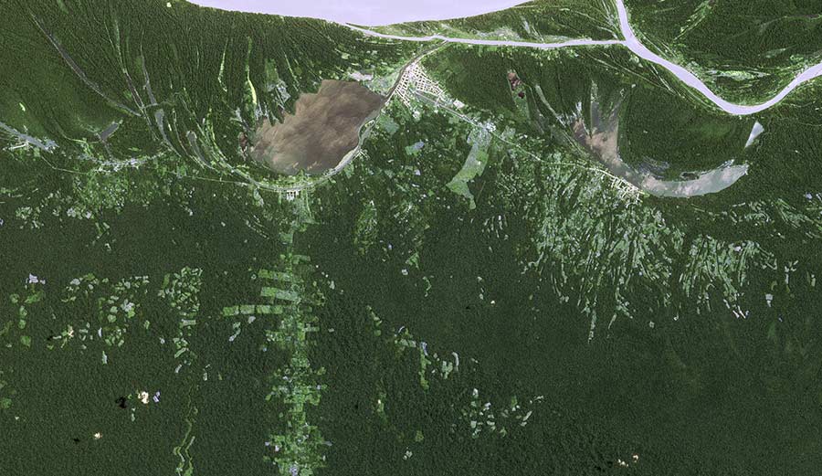 Brazil & Peru – SPOT 6 dated 16/08/2013 - NICFI