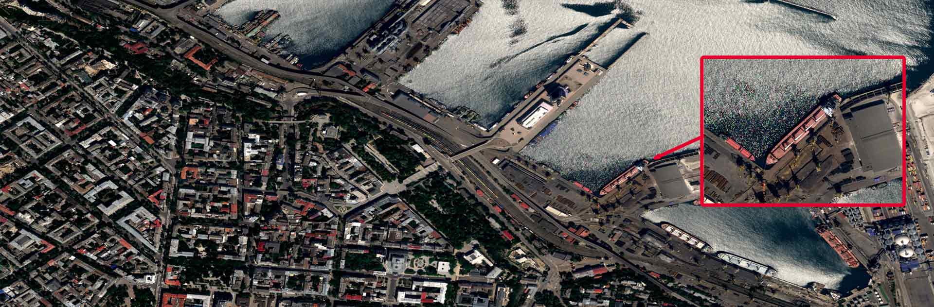 Pléiades Neo images of Razoni - Port of Odessa