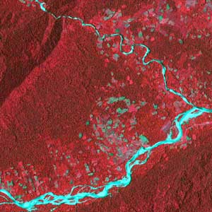 SPOT 6 image satellite - 2013 - Ecuador 