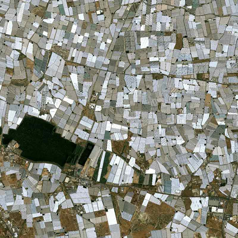 Pléiades Neo Image satellite - Greenhouses in Almeria - El Ejido, Spain, 30cm Resolution