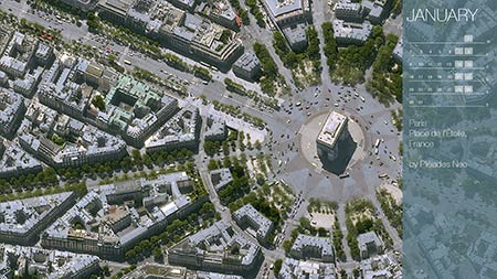 Pléiades Neo - Place de l’Étoile, Paris