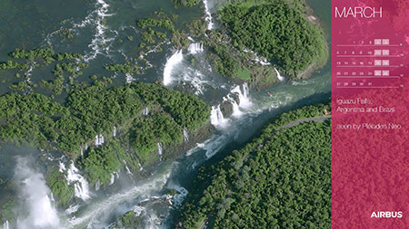 Pléiades Neo – Iguazu Falls, Argentina, Brazil