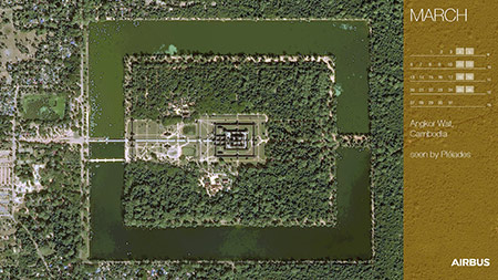 Pléiades  – Angkor Wat - Cambodia