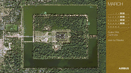 Pléiades  – Angkor Wat - Cambodia
