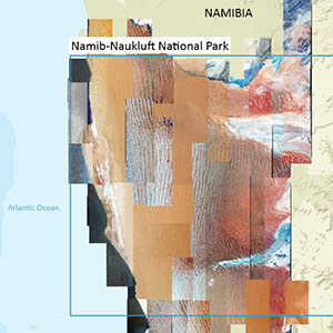 Pléiades Neo Coverage of the Namib Desert. Sand, Wind and Seals.