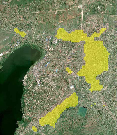 Cartography with Pléiades - Kenya