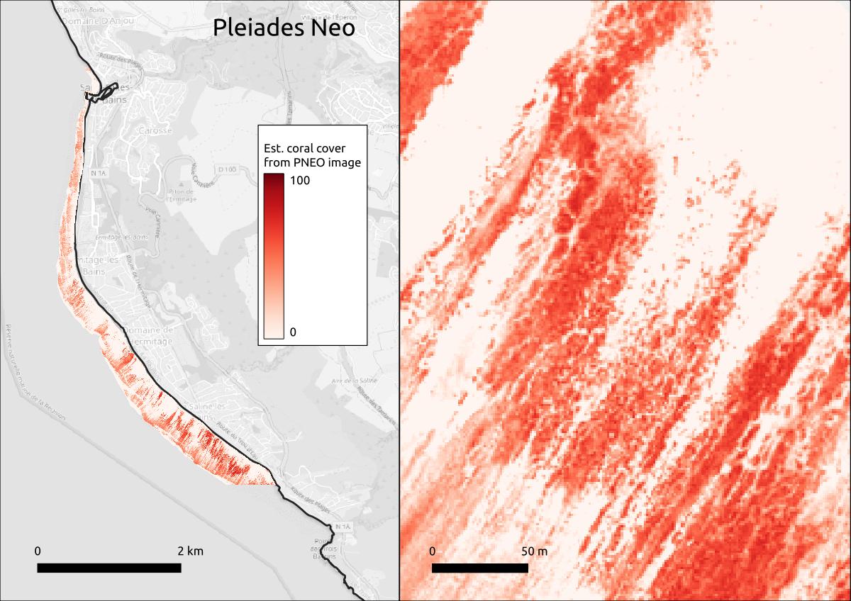 Pléiades satellite image