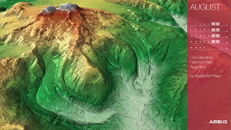  WorldDem™ Neo - Los Glaciares, Argentina