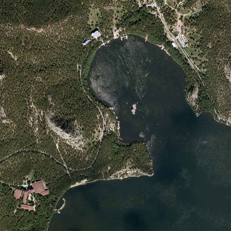 Pléiades Neo satellite image - Borovoye, Kazakhstan - 30cm resolution