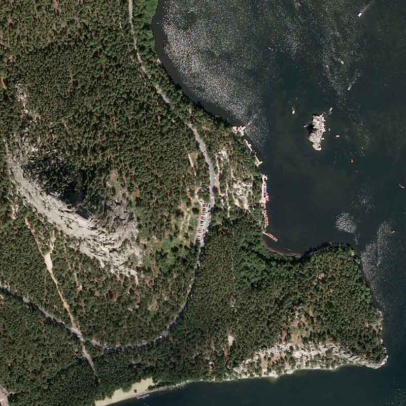 Pléiades Neo satellite image - Borovoye, Kazakhstan - 30cm resolution