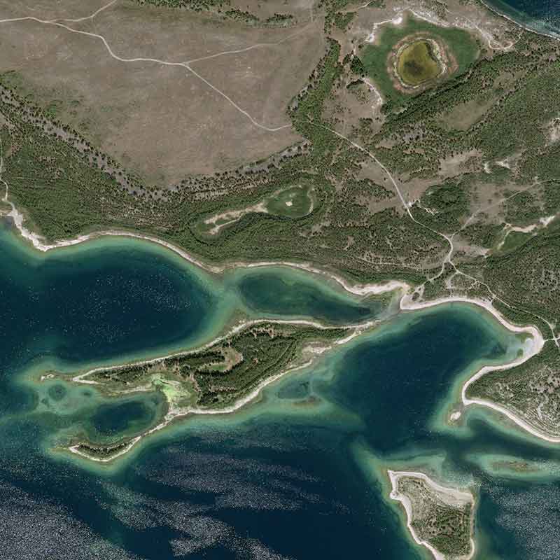 Pléiades Neo satellite image - Borovoye, Kazakhstan - 30cm resolution