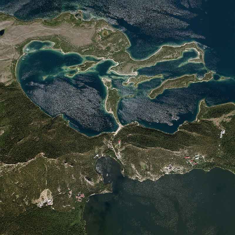 Pléiades Neo satellite image - Borovoye, Kazakhstan - 30cm resolution