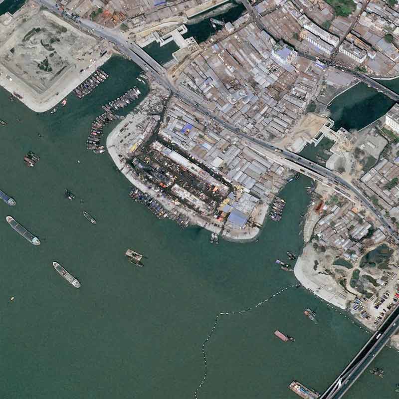 World Maritime Day: Spotlight on Chittagong port, Bangladesh seen by Pléiades Neo 30cm resolution