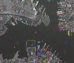 Baltiomore Harbour, TerraSAR-X Change Detection