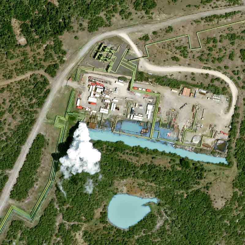 Pléiades Neo - Geothermal power stations in Kenya - Zoom 4