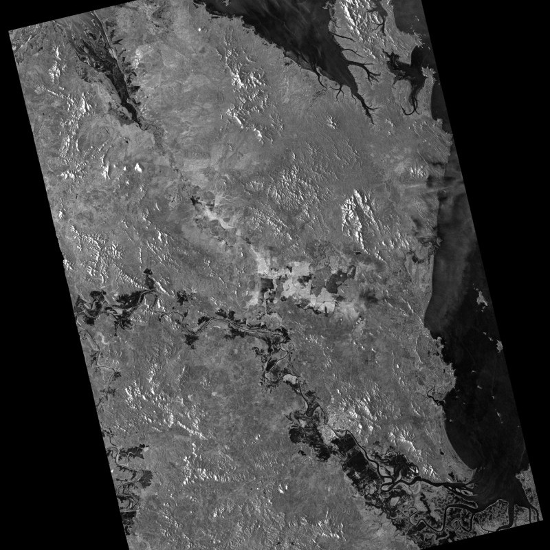 TerraSAR-X ScanSAR Rockhampton Australia - EEC RE HH
