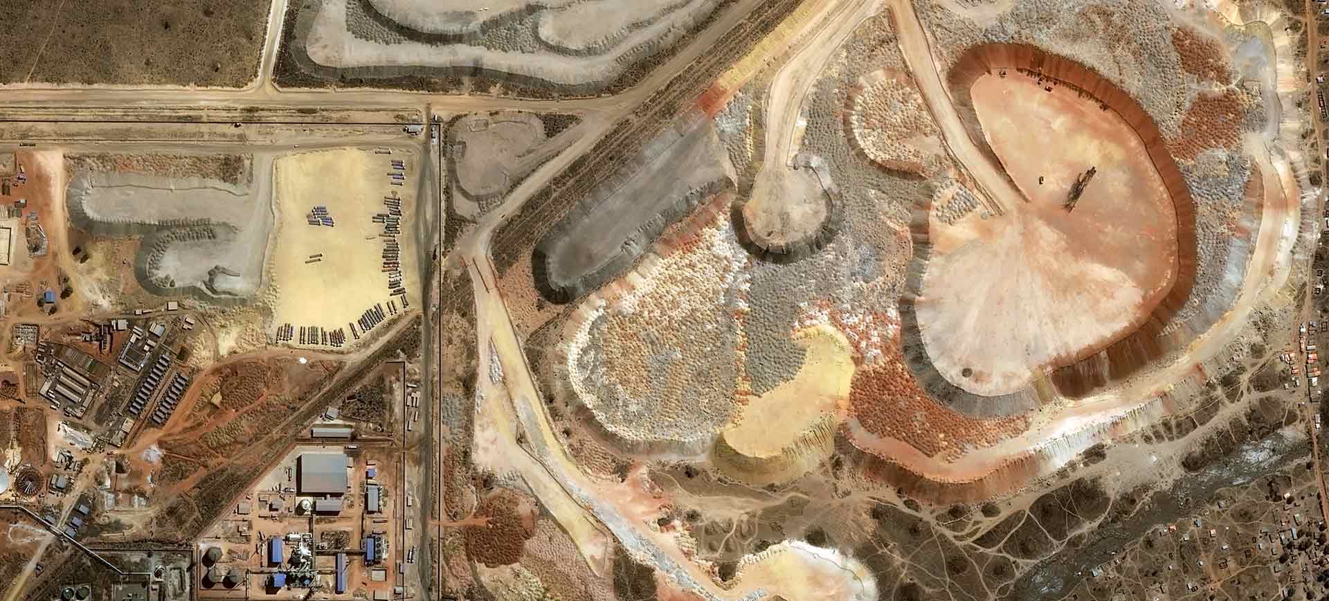 Pléiades Neo Image satellite - Kolwezi,  Democratic Republic of Congo - 30cm resolution